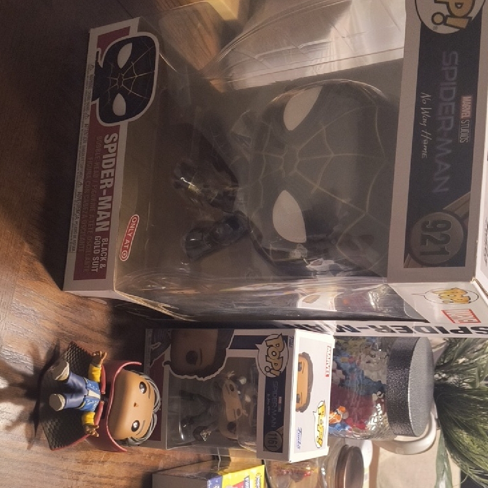 Funko Spider-Man Black and White Figure